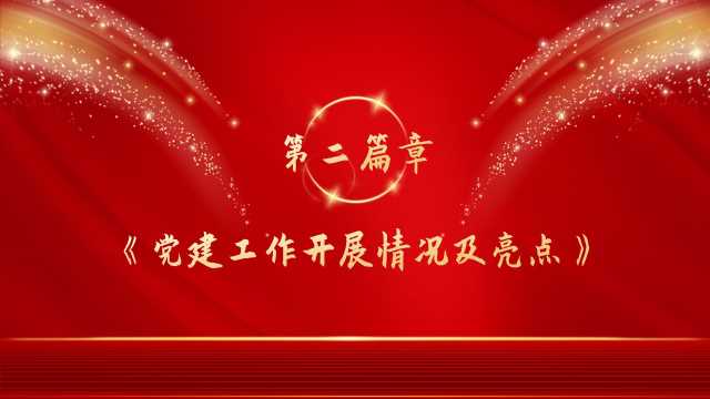 基层党组织工作汇报PPT模板，内容完整