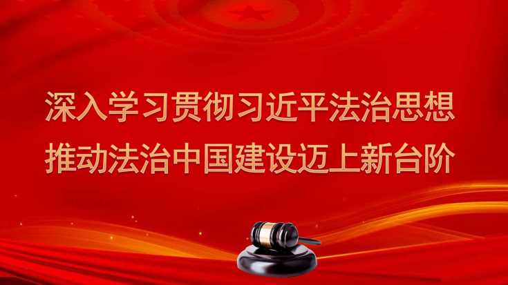 杨伟东：深入学习贯彻习近平法治思想 推动法治中国建设迈上新台阶