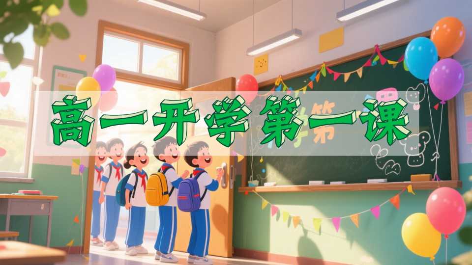 高一开学第一课