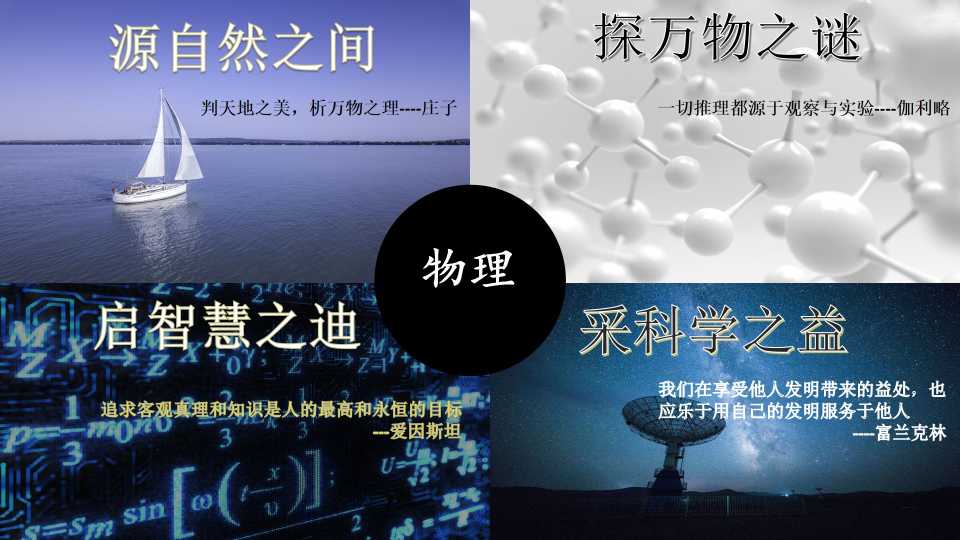高中物理开学第一课