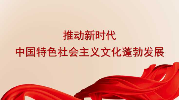 【带讲稿】刘飞：推动新时代中国特色社会主义文化蓬勃发展